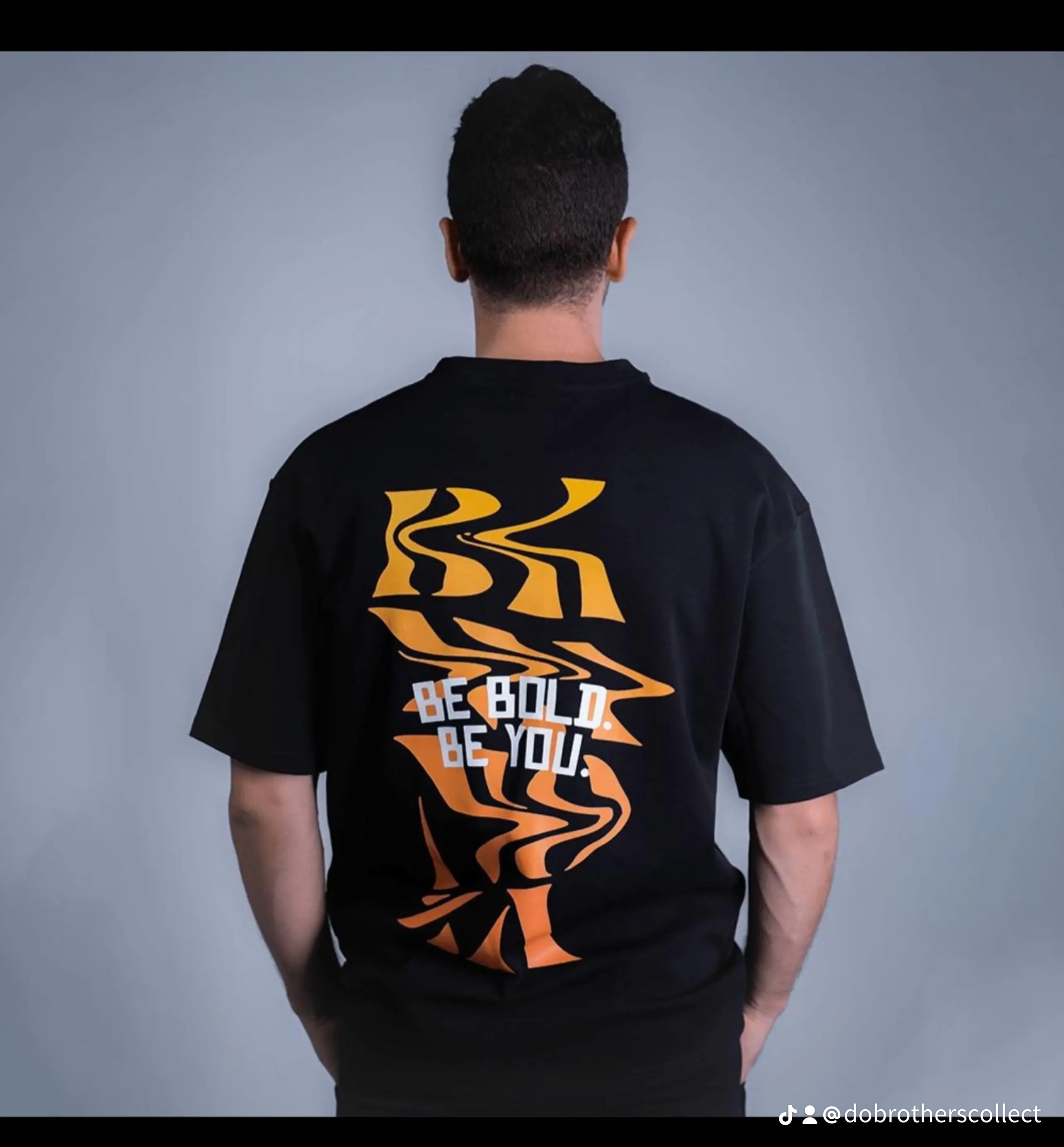 Customize printed drop shoulder t shirt - Image 3