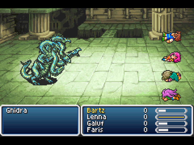 Ghidra clobbered the whole team while they tried to escape.