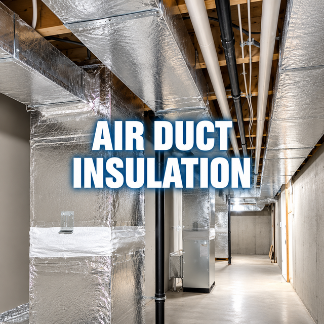 Air duct insulation