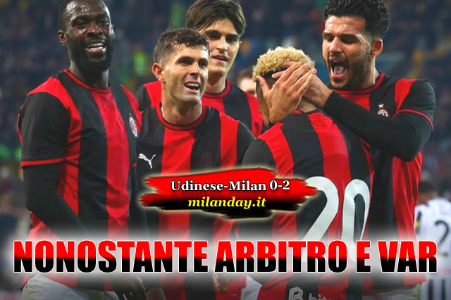 post udinese milan