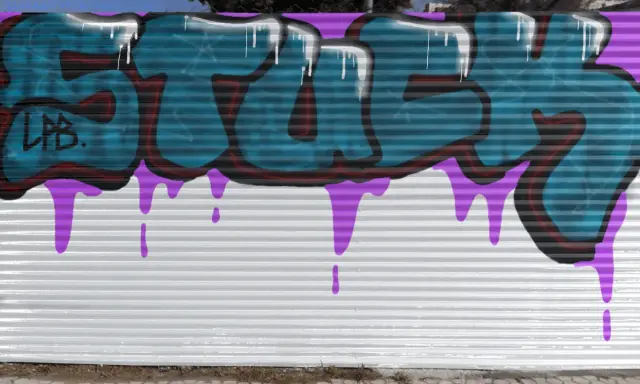 Graffiti artwork by STUCK1