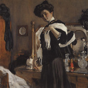 Портрет Г Л Гиршман 1907