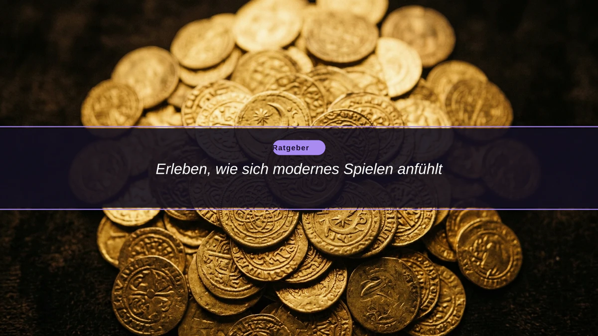 Erleben, wie sich modernes Spielen anfühlt