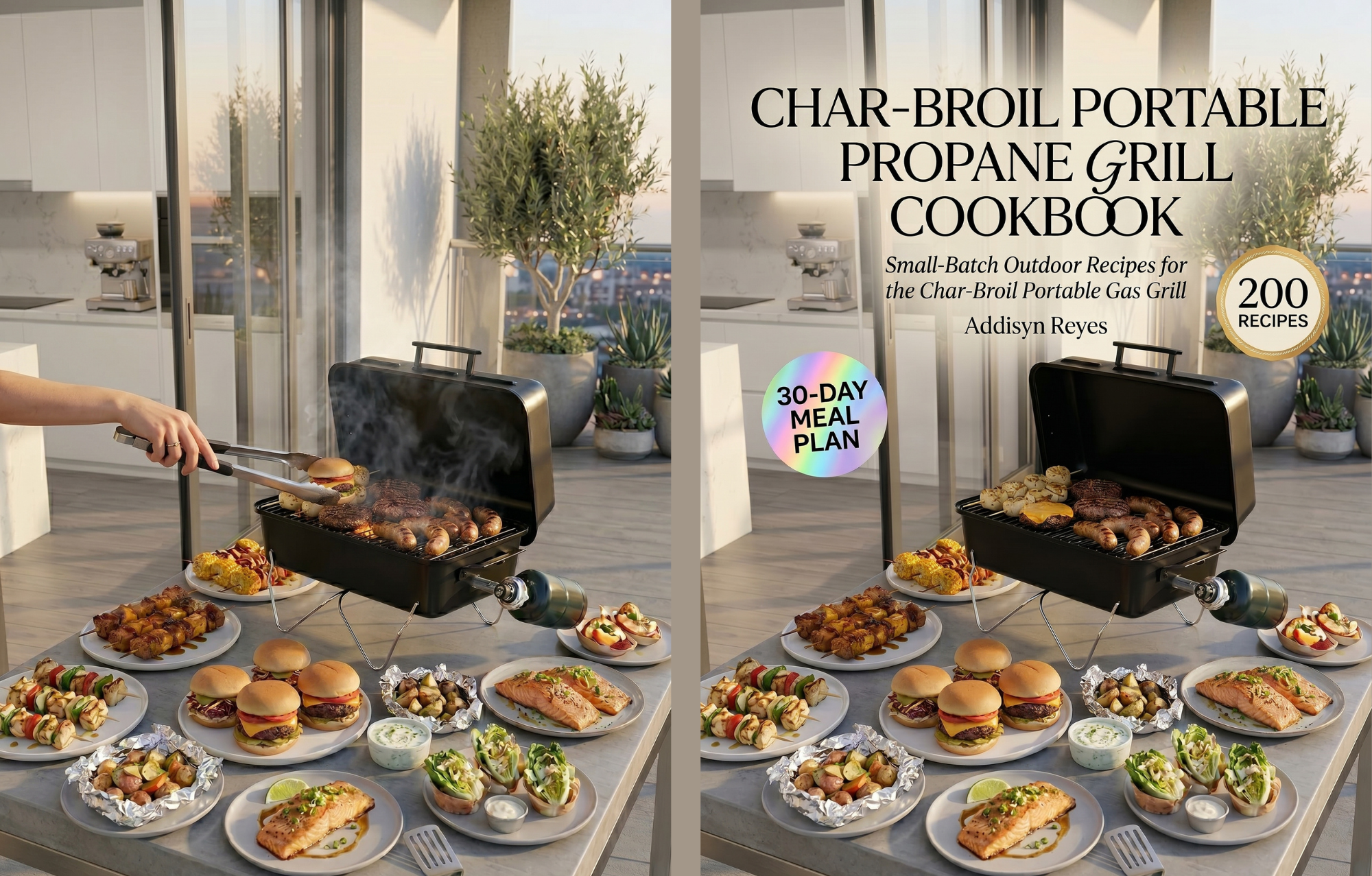 Char-Broil Portable Propane Grill Cookbook cover