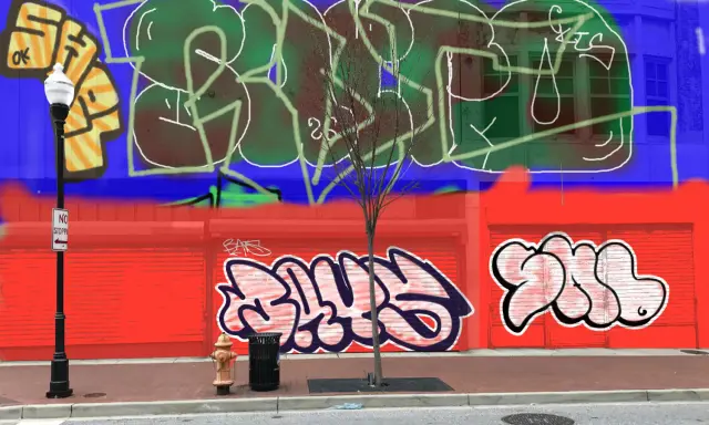 Graffiti artwork by FYC