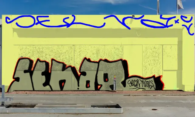 Graffiti artwork by senartolai