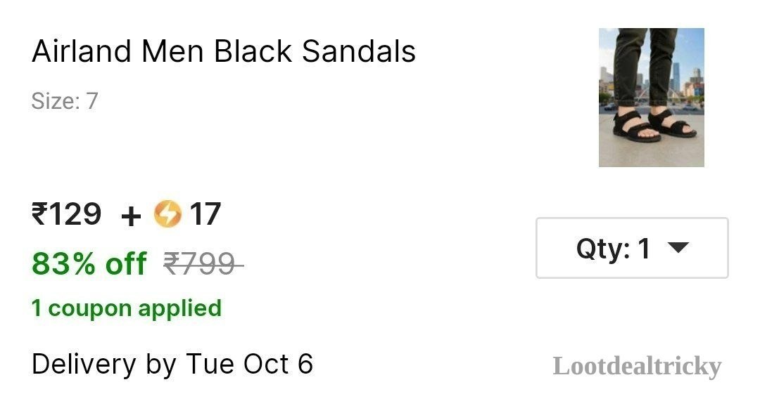 Lowest Sandal Ad – Just ₹129 | Exclusive Sale Discount