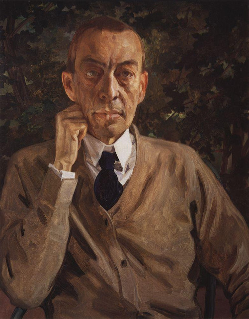 Портрет С В Рахманинова 1925