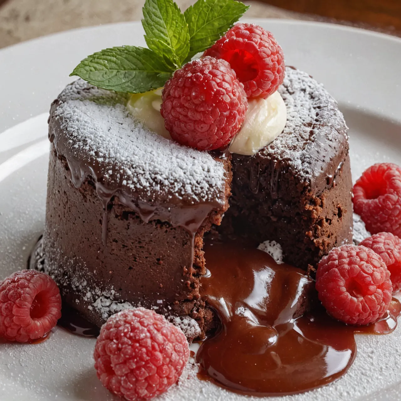 Irresistible Molten Lava Chocolate Cake