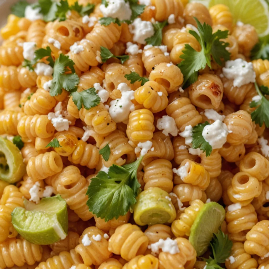 Mexican Street Corn Pasta Salad Recipe