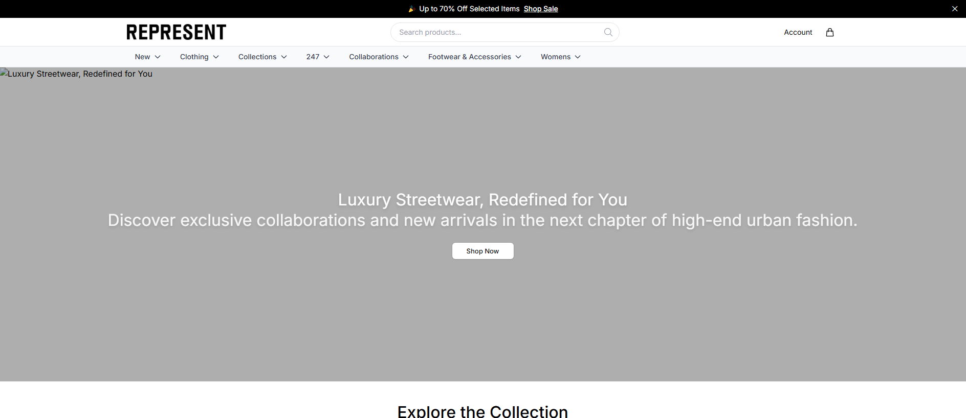 Stored capture of aurepresentclo.shop