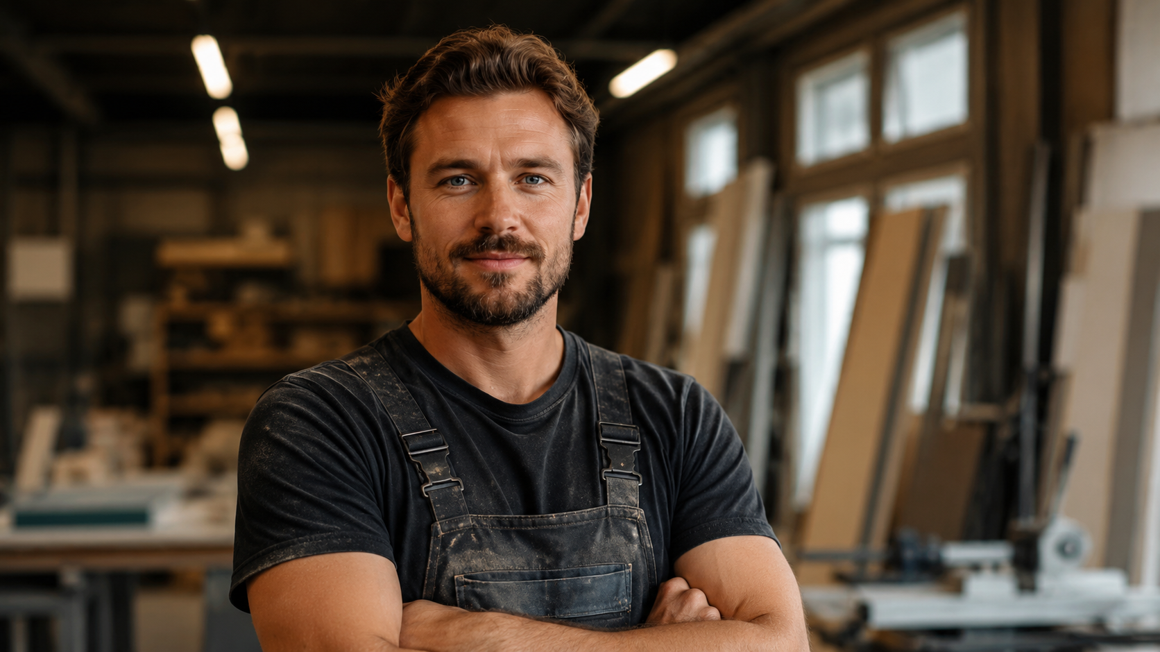 Vakman in de werkplaats — Vakman Studio