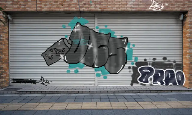 Graffiti artwork by ndndnd