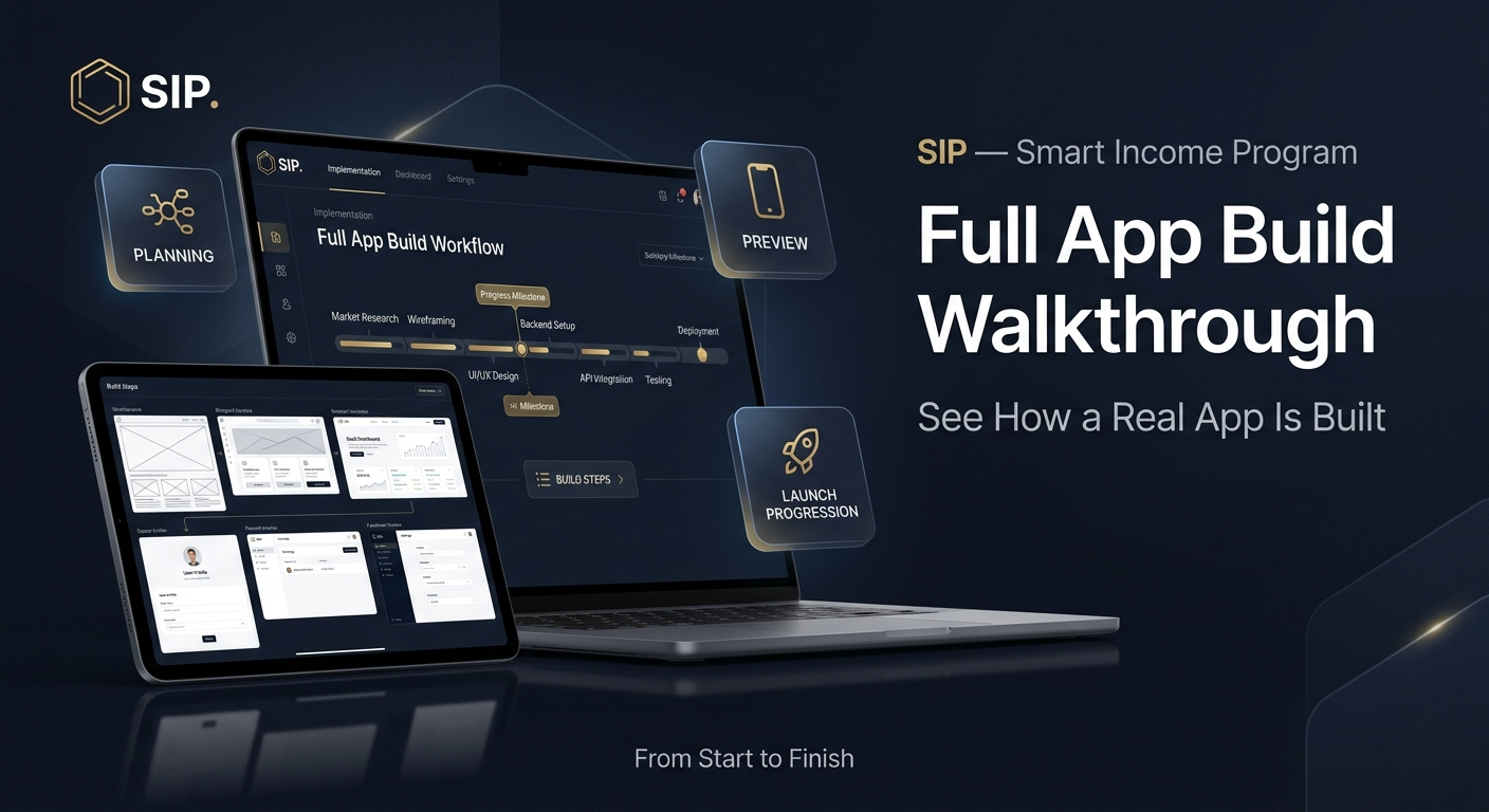Full App Build Walkthrough
