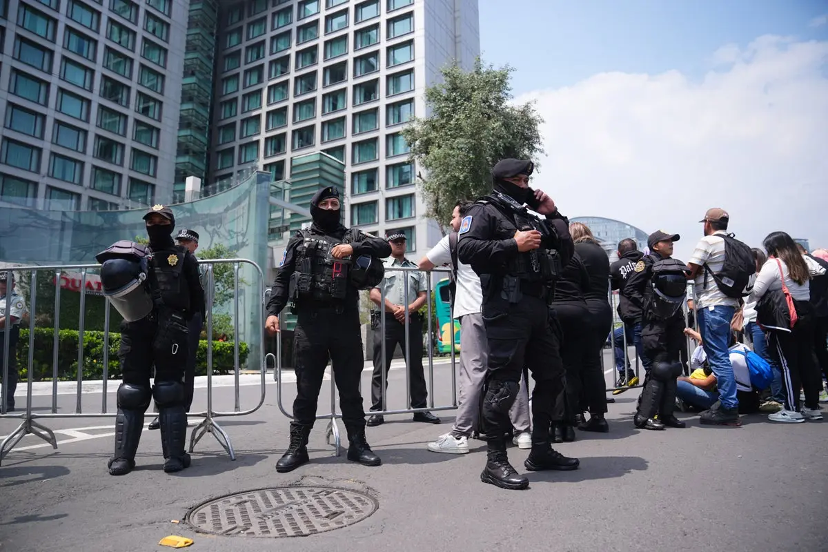 Mexico City Deploys Massive Police Force for World Cup Match