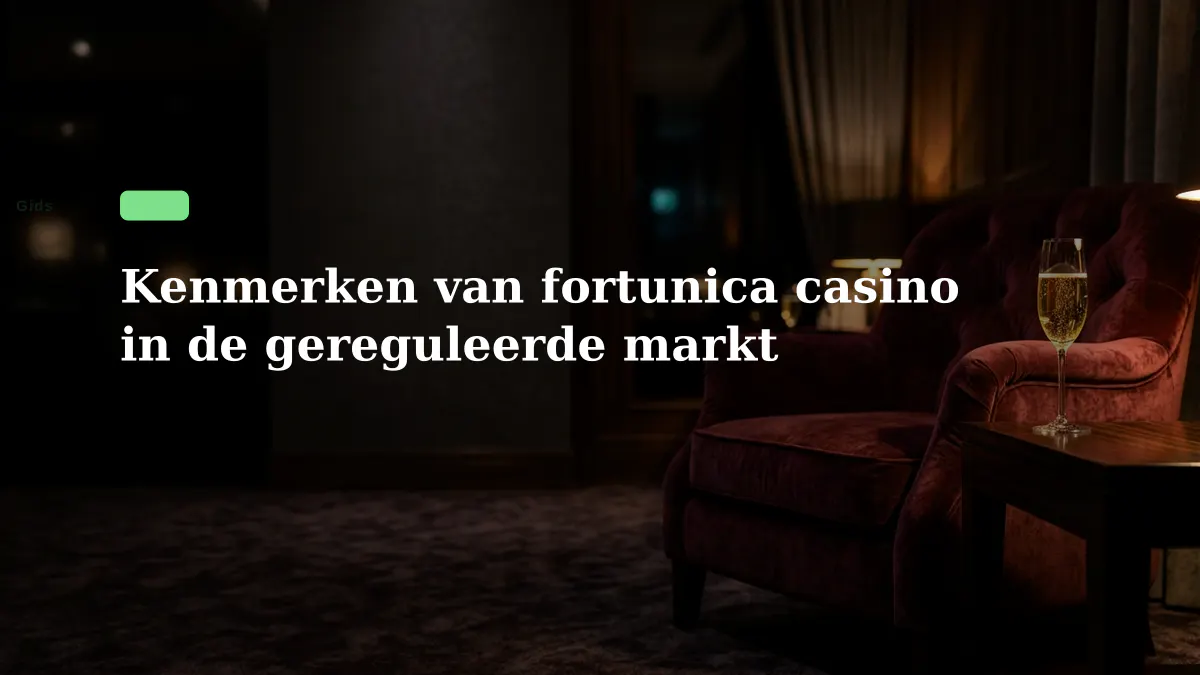 Kenmerken van fortunica casino in de gereguleerde markt