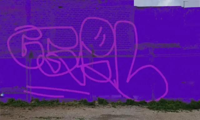 Graffiti artwork by messie