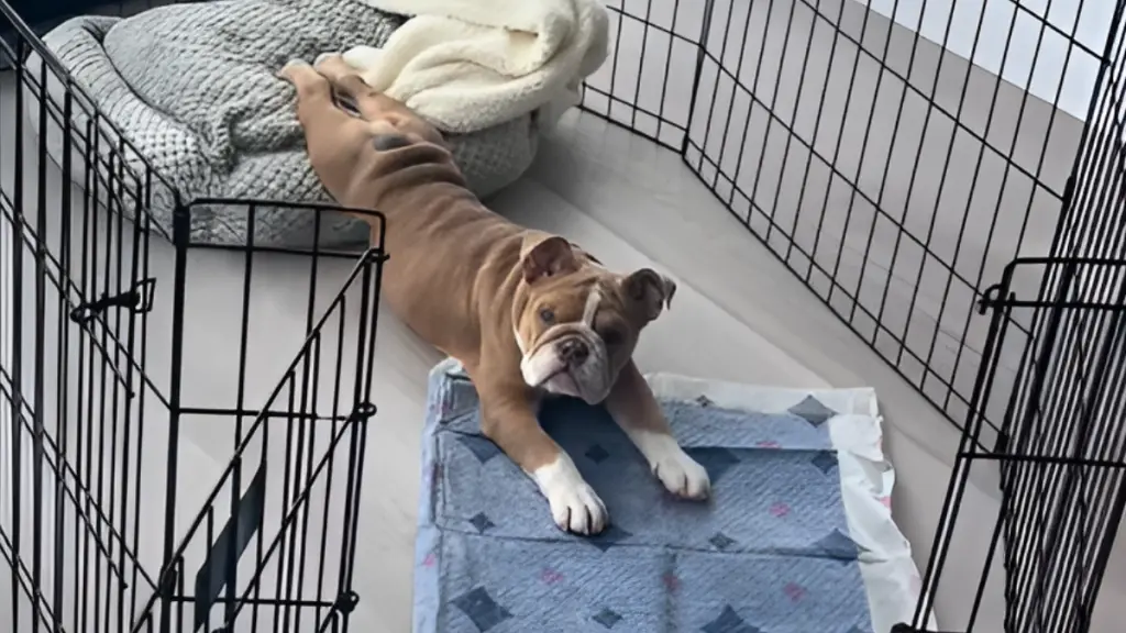 Bulldog Puppy Captivates Online Audience with Adorable Morning Yoga Routine