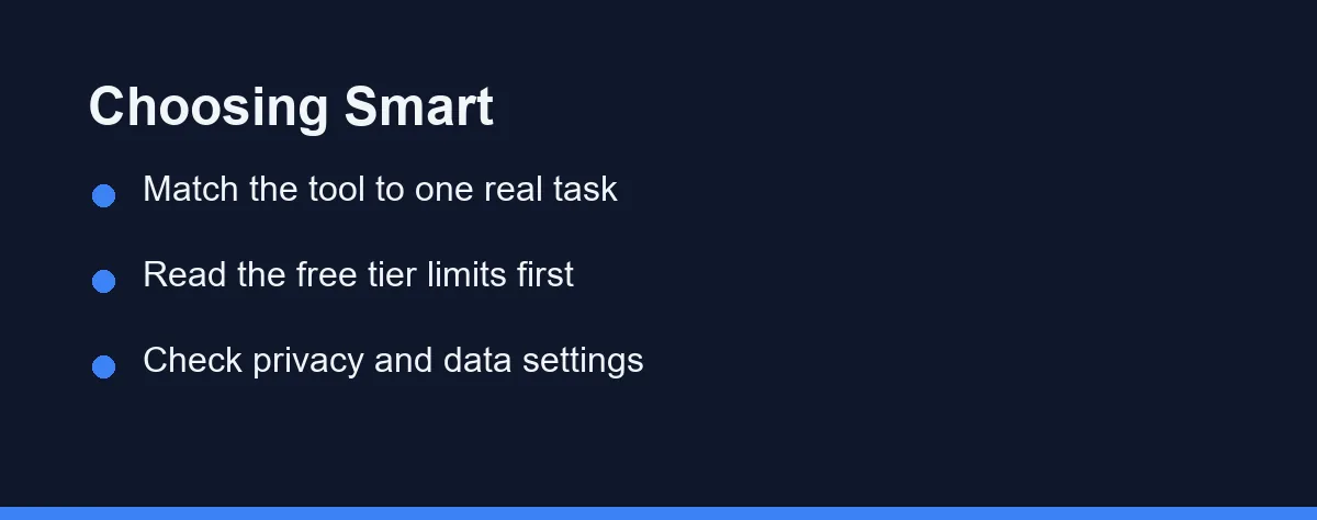Choosing Smart