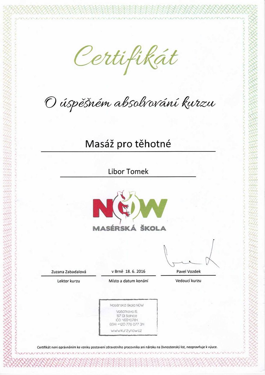 Certifikát 1