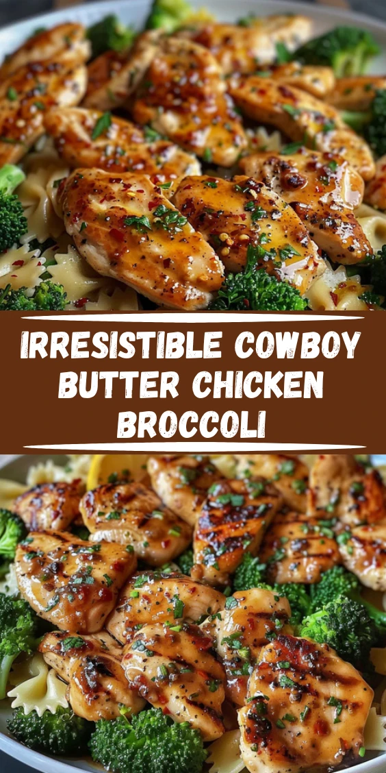 Cowboy Butter Lemon Bowtie Chicken with Broccoli Magic