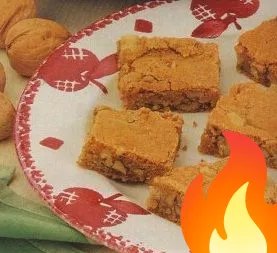 Постер Яблочно-коричные коржики с орехами