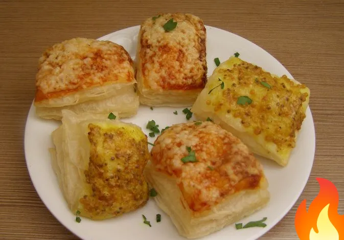 Фото Слойки закусочные (в микроволновке)