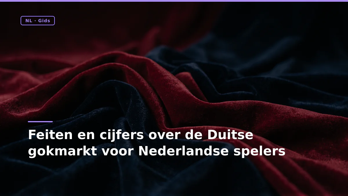 Feiten en cijfers over de Duitse gokmarkt voor Nederlandse spelers