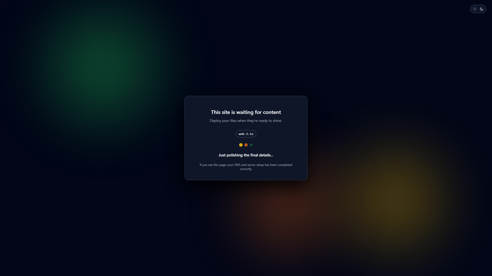 Forensic screenshot of web-3.to showing the phishing page layout