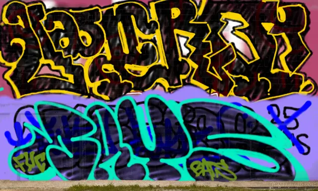 Graffiti artwork by FYC