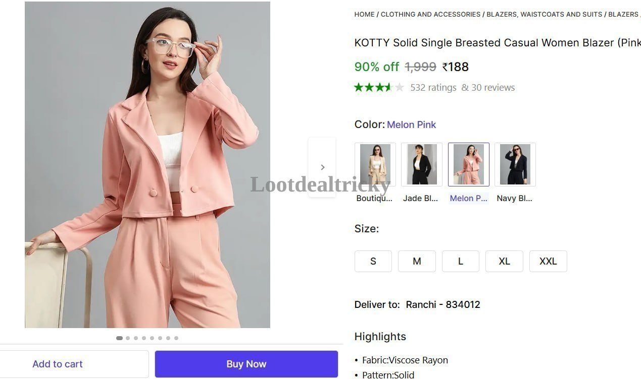 Women S Blazer at Offer Image