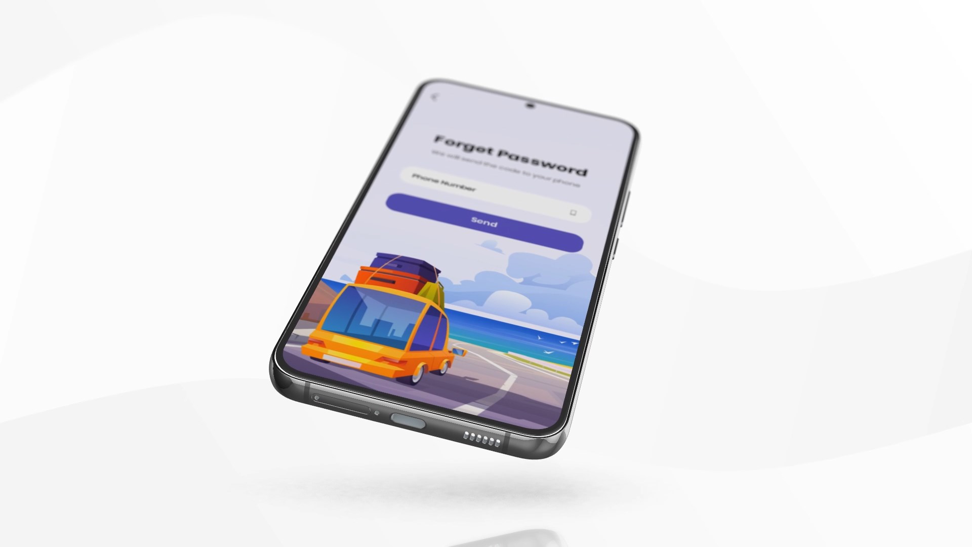 Mobile Phone Screen Mockup Mobile Phone Screen Mockup