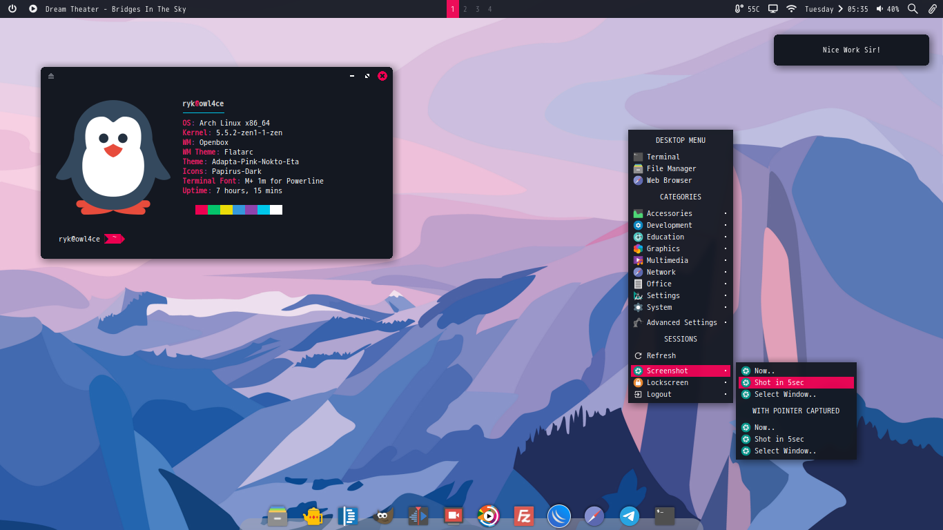 My Linux Ricing Journey · owl4ce/dotfiles Wiki · GitHub
