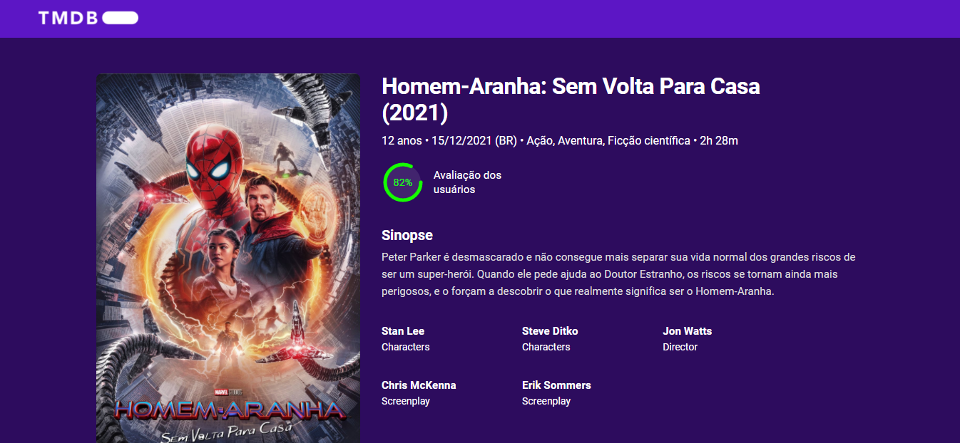 GitHub - juliacortez/the-movies-database: O The Movies Database é um ...