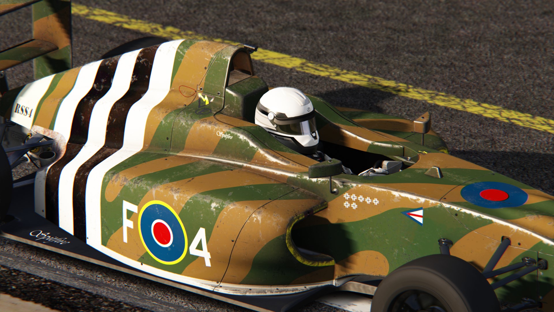 Formula Rss4 Formula RSS4 Spitfire Livery Pack 4k | OverTake.gg