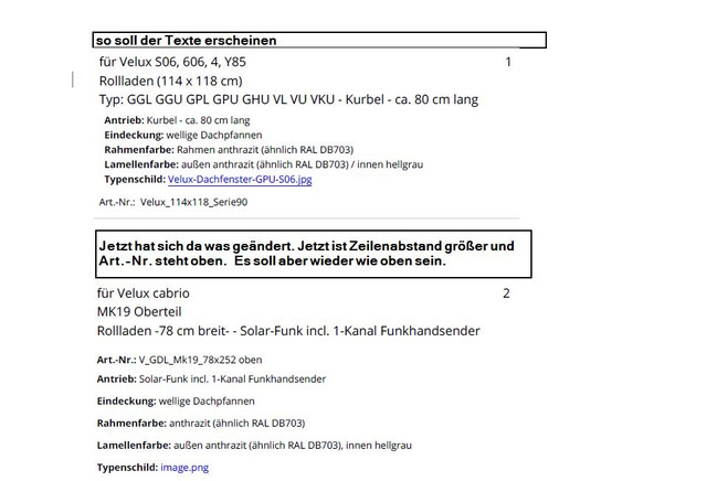 Rechnungs-formular