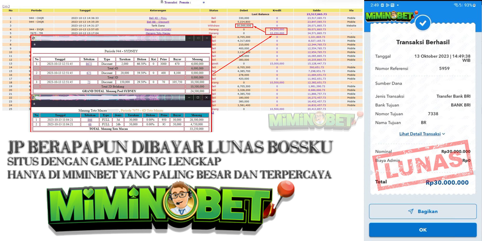 BUKTI JP 13 OKTOBER 2023