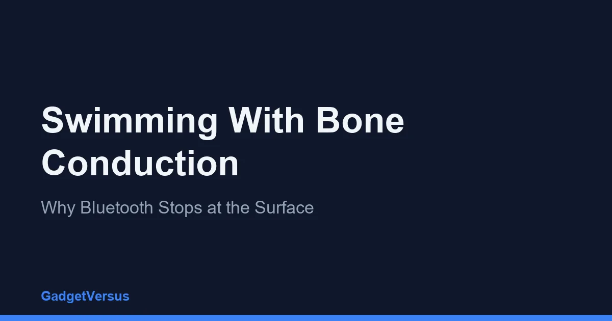 Swimming With Bone Conduction