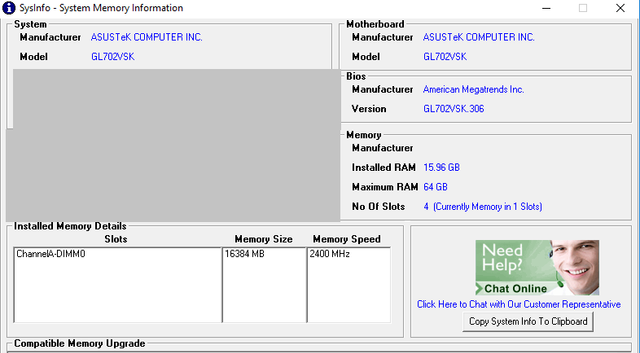 sys info