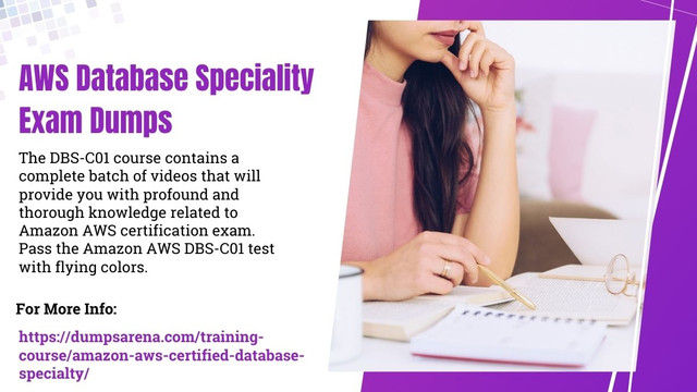 The journey to AWS certification can be challenging, but with resources like AWS Certified Video Courses and AWS Database Video Courses, learners have the tools they need to succeed. These courses simplify complex topics through interactive, visual learning and provide the skills necessary to tackle real-world challenges. For those pursuing the AWS Database Specialty certification, AWS Database Specialty Exam Dumps offer an additional layer of preparation, giving candidates a chance to solidify their knowledge before taking the exam.

UPTO 70 % DISCOUNT For Limited Time >>>>> https://dumpsarena.com/training-course/amazon-aws-certified-database-specialty/