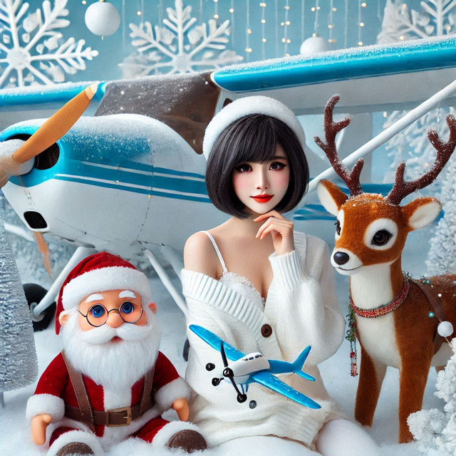 Short-haired-Santa-Claus