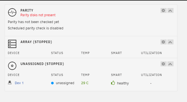 Dashboard-Storage
