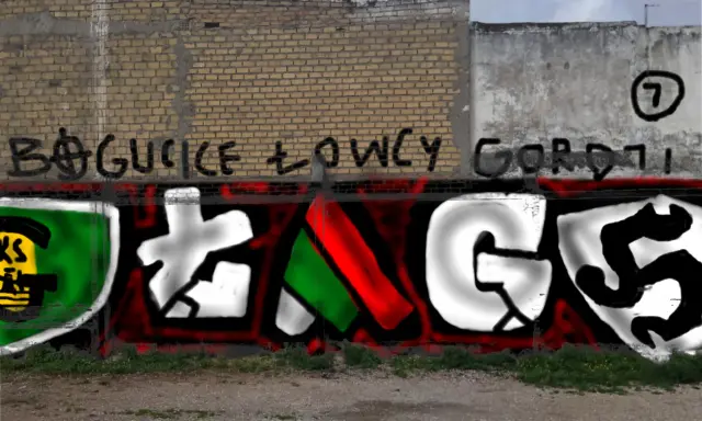 Graffiti artwork by GieKSaTauzen