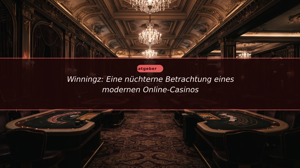 Winningz: Eine nüchterne Betrachtung eines modernen Online-Casinos