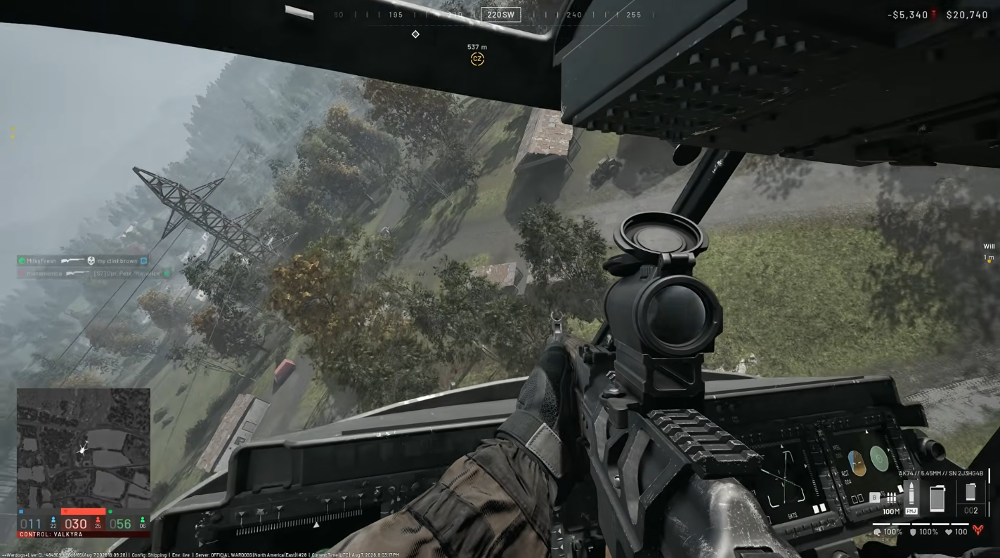 WARDOGS Season 1 Patch Notes: Progression, Economy, and Stability Overhaul