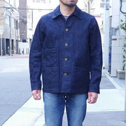 UES Nat Indigo Work Jacket 1