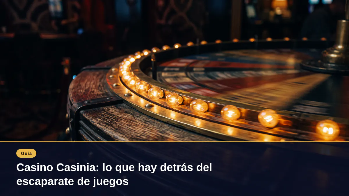 Casino Casinia: lo que hay detrás del escaparate de juegos
