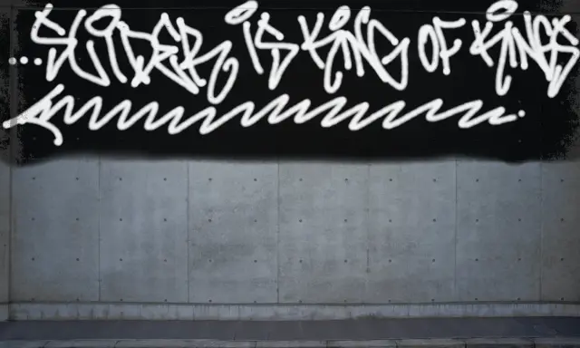 Graffiti artwork by Tkiz