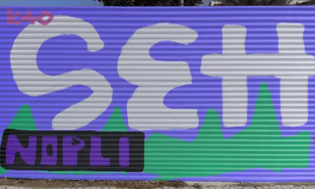 Graffiti artwork by NOPLI