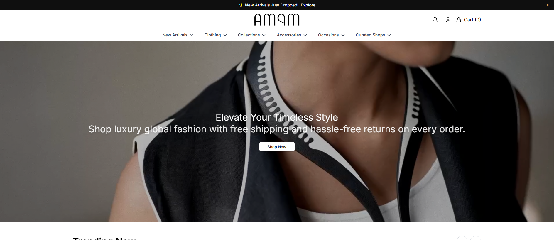 Stored capture of ampmwear.shop